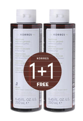 KORRES SHAMPOO ΑΛΟΗ & ΔΙΚΤΑΜΟ,ΚΑΝΟΝΙΚΑ 250ML 1+1 ΠΡΟΣΦΟΡΑ