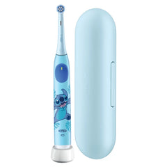 Oral-B iO Disney Stitch Επαναφορτιζόμενη Ηλεκτρική Οδοντόβουρτσα, 1τεμ, Κεφαλή Οδοντόβουρτσας, 1τεμ & Θήκη Ταξιδίου, 1τεμ από 6+ ετών, 1σετ