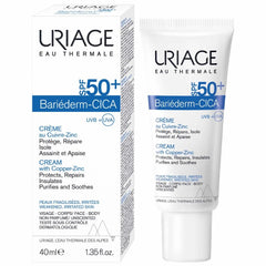 URIAGE - BARIEDERM Cica-Creme au Cuivre-Zinc SPF50+ - 40ml