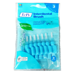 TePe Interdental Brush No3 Μεσοδόντια Βουρτσάκια σε Μπλε Χρώμα, 8τεμ
