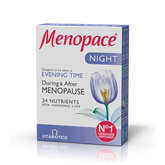 Vitabiotics Menopace Night Συμπλήρωμα Διατροφής για την Εξάλειψη των Νυχτερινών Συμπτωμάτων της Εμμηνόπαυσης, 30 tabs