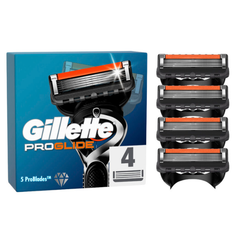 Gillette ProGlide Ανταλλακτικές Κεφαλές Ανδρικής Ξυριστικής Μηχανής, 4τεμ