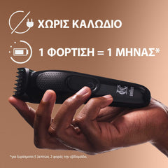 Gillette King C Beard Trimmer Μηχανή Κουρέματος για τα Γένια, 1σετ