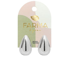 Farma Bijoux Σκουλαρίκια από Ασήμι LITTLE DROP 22mm SILVER