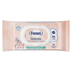 Fissan Delicate Wipes Υγρά Μωρομάντηλα, 70τεμ