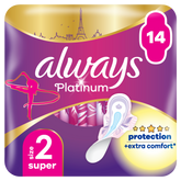 Always Platinum Super (Μέγεθος 2) 14 Σερβιέτες