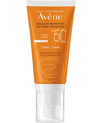 Avène - Αντηλιακή Κρέμα SPF 50+ για το ξηρό & πολύ ξηρό δέρμα του προσώπου - 50ml