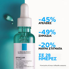 La Roche-Posay Effaclar Ultra Concentrated Serum Ορός Για Τις Ατέλειες Και Τα Σημάδια Ακμής