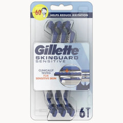 Gillette Skinguard Sensitive Ξυραφάκια μιας Χρήσης 6τμχ