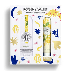 Roger&Gallet Set Cedrat Wellbeing Fragrant Water Άρωμα, 30ml & Δώρο Κρέμα Χεριών, 30ml
