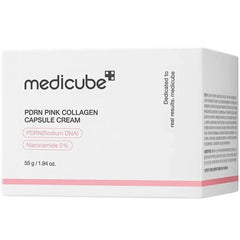 Medicube PDRN Pink Collagen Capsule Cream Κρέμα Προσώπου με Κάψουλες Κολλαγόνου για Λάμψη & Σύσφιξη 55g