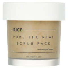 Thank You Farmer Rice Pure The Real Scrub Pack & Μάσκα Προσώπου, 100ml