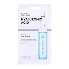 MISSHA MASCURE HYDRA SOLUTION SHEET MASK HYALURON ACID 28ML