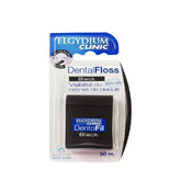 Elgydium Dental Floss Black Οδοντικό Νήμα με Μαύρο Χρώμα, Ελαφρά Κερωμένο & Εμποτισμένο με Χλωρεξιδίνη, 50m