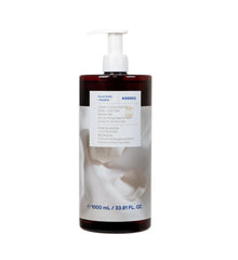 Korres Crispy Clean White Rose + Cotton Shower Gel Ενυδατικό Αφρόλουτρο Λευκά Άνθη & Βαμβάκι 1lt