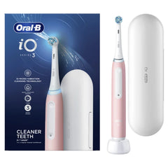 Oral-B iO Series 3 Magnetic Pink Ηλεκτρική Οδοντόβουρτσα & Θήκη, 1τεμ