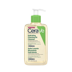 Cerave Hydrating Foaming Oil Cleanser Λάδι Καθαρισμού Προσώπου & Σώματος για κανονικό έως ξηρό δέρμα με σκουαλάνιο, τριγλυkερίδια και ceramides