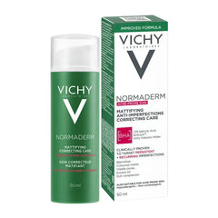 Vichy Normaderm Correcting Anti-blemish Care, Κρέμα Ημέρας 24ωρη Ενυδάτωση για Λιπαρές Επιδερμίδες με Ατέλειες 50ml
