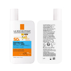 La Roche-Posay Anthelios UVMUNE 400 Dermo-Pediatrics Invisible Fluid SPF 50+ παιδικό αντηλιακό με λεπτόρρευστη υφή για το ευαίσθητο παιδικό δέρμα & για το δέρμα με τάση ατοπίας