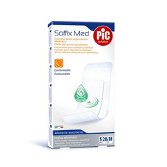 Pic Solution Soffix Med Post-op Plaster (10 x 20cm) Μετεγχειρητικό Αυτοκόλλητο Τσιρότο, 5 τεμάχια