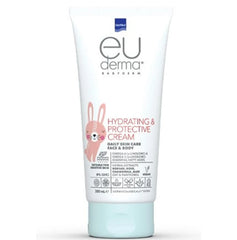 Intermed Euderma Babyderm Hydrating & Protective Cream Ενυδατική & Προστατευτική Κρέμα για Πρόσωπο και Σώμα, 200ml