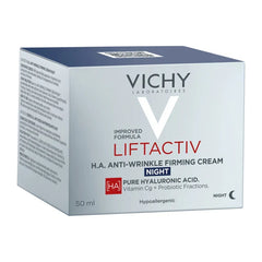 Vichy Liftactiv Hyaluronic Specialist Night Αντιρυτιδική & Συσφιγκτική Κρέμα Νύχτας 50ml