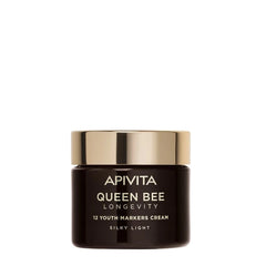 Apivita Queen Bee Absolute Anti-Aging & Regenerating Longevity Light Day Cream Ελαφριά Κρέμα Ημέρας Απόλυτης Αντιγήρανσης, 50ml