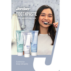 Jordan Stay Fresh White Smile Toothpaste Οδοντόκρεμα για Λευκά Δόντια, 75ml