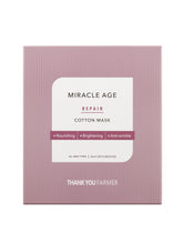 Thank You Farmer Miracle Age Repair Cotton Mask Υφασμάτινη Μάσκα Προσώπου Αντιγήρανσης & Θρέψης, 25ml