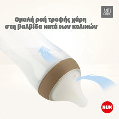 Nuk – Perfect Match Θηλή Σιλικόνης Μέγεθος M – 3m+ 2τμχ