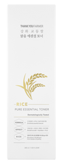 Thank You Farmer Rice Pure Essential Toner Τονωτική Λοσιόν, 200ml