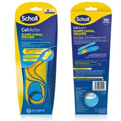 Scholl Gel Activ Πάτοι για Καθημερινά Υποδήματα & Απορρόφηση Κραδασμών, SMALL 1ζευγάρι