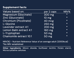 FOOON Morpheus Premium Συμπλήρωμα Διατροφής για Χαλάρωση & Ποιοτικό Ύπνο με Μαγνήσιο, Ψευδάργυρο & Φυτικά Εκχυλίσματα, 60 Κάψουλες