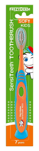 Frezyderm Sensiteeth Kids Toothbrush Soft Μαλακή Οδοντόβουρτσα για 7+ Eτών,1τεμ