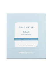 Thank You Farmer True Water Deep Cotton Mask Ενυδατική Mάσκα Προσώπου, 25ml