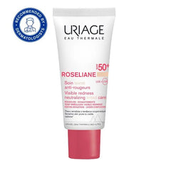 Uriage Roseliane CC Cream SPF50+ Ενυδατική Κρέμα κατά της Ερυθρότητας με Χρώμα - Light Tint, 40ml