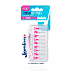 Jordan Brush Between Interdental Extra Small 0.4mm 10 Τεμάχια - Φούξια