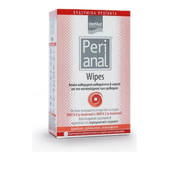Intermed Perianal Wipes Μαλακά Πανάκια Καθαρισμού & Ανακούφισης 12τμχ