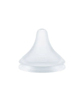 Nuk θηλή σιλικόνης perfect match 2τμχ μέγεθος flowcontrol 6m+