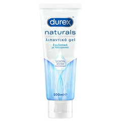 Durex Naturals Ενυδατικό Λιπαντικό Gel με 100% Φυσικά Συστατικά & Υαλουρονικό Οξύ, 100ml