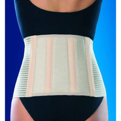 Anatomic Help 0193 Ελαστική Ζώνη Μέσης Ύψους 21cm σε Μπεζ χρώμα