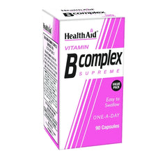 Health Aid Vitamin B Complex Supreme, 90 caps