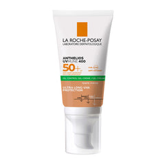 La Roche-Posay Anthelios UVMUNE 400 Oil Control Gel Cream SPF50+ Αντηλιακή Κρέμα Προσώπου για Ματ Αποτέλεσμα Με Χρώμα