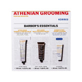 Korres Barber's Essentials with After-Shave, 125ml & Anti-Aging Cream, 50ml & Cleanser, 20ml