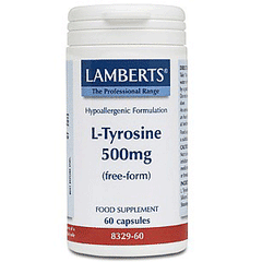 Lamberts L-Tyrosine 500mg, 60caps