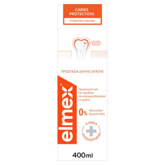 Elmex Caries Protection Στοματικό Διάλυμα για Προστασία Τερηδόνα, 400ml