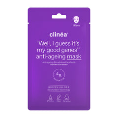Clinéa Μάσκα Προσώπου Αντιγήρανσης Anti-Ageing Biocellulose Face Mask