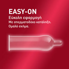Durex Προφυλακτικά Λεπτά Sensitive Κανονική εφαρμοργή ,12 τεμάχια