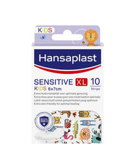 Hansaplast Sensitive XL Kids Παιδικά Επιθέματα 6x7cm, 10τεμ