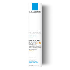 La Roche-Posay Effaclar Duo (+) spf30 Επανορθωτική Φροντίδα κατά των Ατελειών με αντηλιακή προστασία
